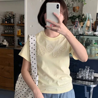 Yoka Flower short-sleeve tee