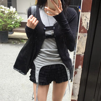 RORA RUFFLE SHORTS