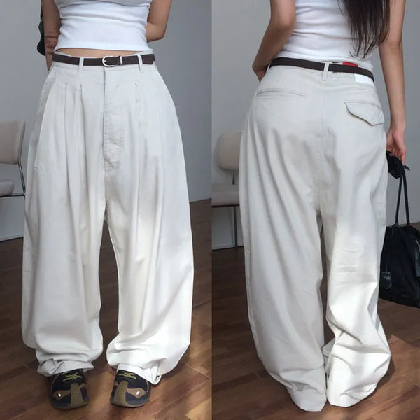 Levis pintuck wide pants