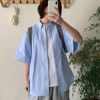 [UNISEX] Hanter City Boy Fit Short Sleeve Shirt
