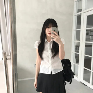 Ellie Puff Blouse (2 colors)