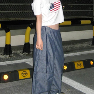 American crop t-shirt