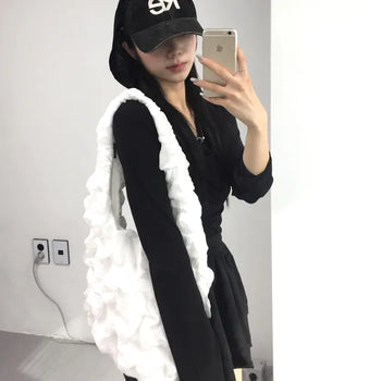 BUBBLE CHIFFON BAG