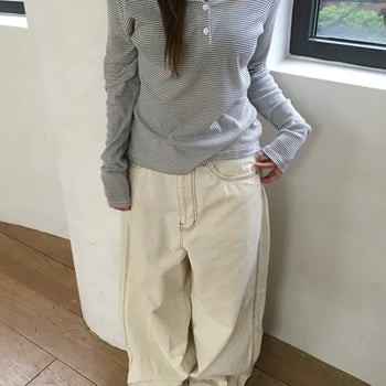 Hardy Stitch Wide Pants