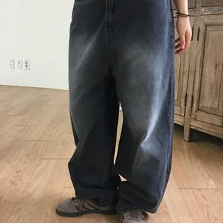 Rayon Washed Wide Denim