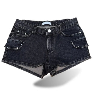 STUD CARGO SHORT PANT Shorts Cargo Shorts Shorts Hot Pants
