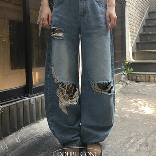 Mats Damaged Light Wash Pants