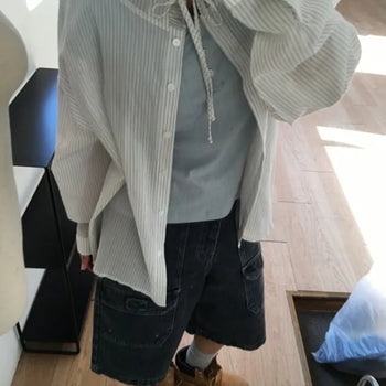 Soy Stripe Hoodie