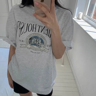Bonbon Lettering Boxy T-shirt