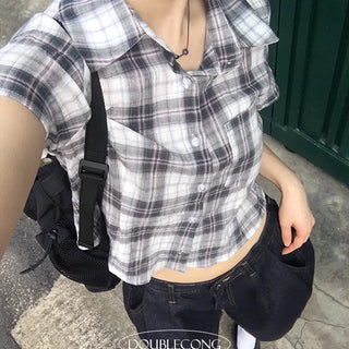 Ruby Check Short Sleeve Shirt