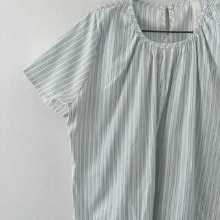 Kate Striped Loose Fit Short Sleeve Dress