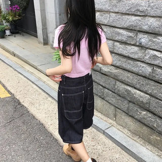 Stitch Non-Fade Bermuda Pants