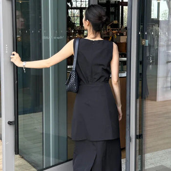 Classic ILY Wrap Skirt Dress Set