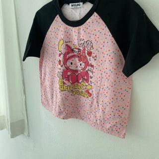 Star Catsking Raglan Short Sleeve T-shirt