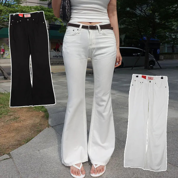 Goyles Summer Cotton Bootcut Pants