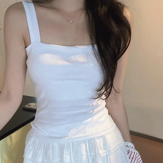 Mibo Square Neck Crop Sleeveless