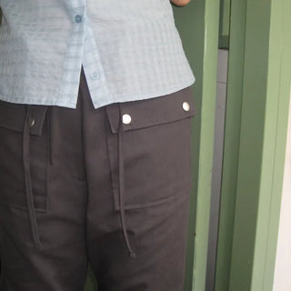 Stack Layer Wide Cargo Pants