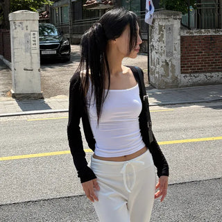 Benit Slim Fit Open Short Cardigan