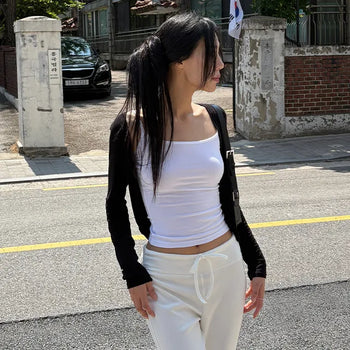 Benit Slim Fit Open Short Cardigan