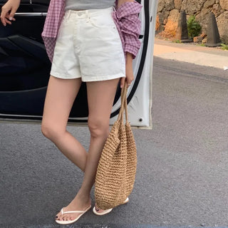 Rosein A-line Cotton Shorts