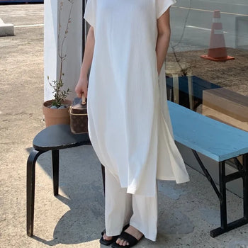 Sand Pants Long Elastic Waist