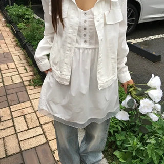 Wood Lace Dress
