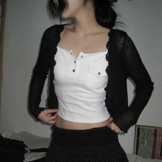 Pocket Button Cap Sleeveless