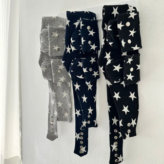 Star Waist Big Belt Bag Star Pattern Y2K