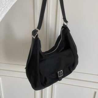 Lewis Nylon Hobo Bag  Bobusang Shoulder Bag Nylon Bag Daily Bag