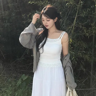 Beru Small Floral Layered Cap Sleeveless