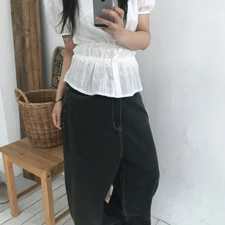Hydin Stitch Wide Pants