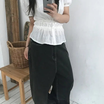 Hydin Stitch Wide Pants