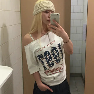 1997 One Shoulder T-Shirt