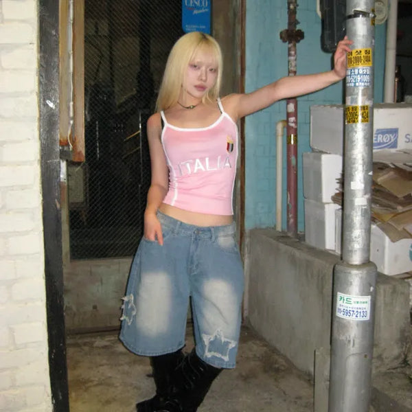 Italia pink sleeveless