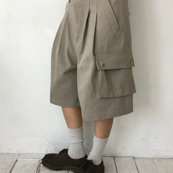 Cation Lettering Bermuda Shorts