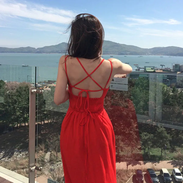 Bartisson sleeveless long dress