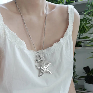 Vintage Star Chain Necklace