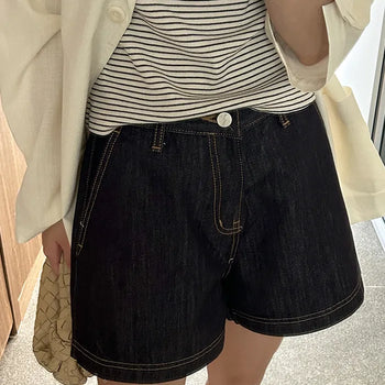 POPO Raw Denim Shorts