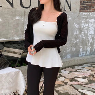 Roven Flare Sleeveless Knit