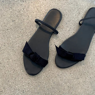 Ciat Ribbon Two-Way Slingback Slippers