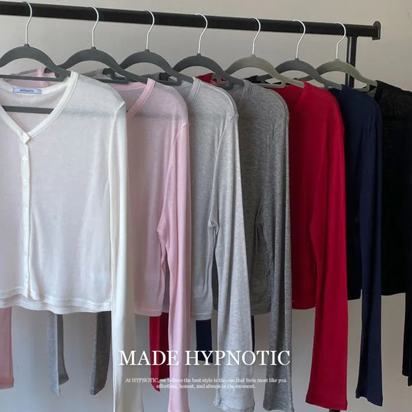 [MADE: In-house Production] Salanta Summer See-through Cardigan [Tencel 70%, Wool 30%]