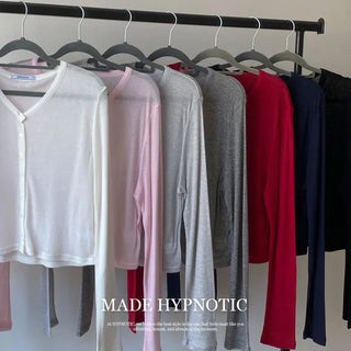 [MADE: In-house Production] Salanta Summer See-through Cardigan [Tencel 70%, Wool 30%]
