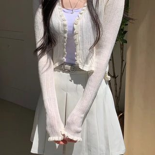 Rudy Delicate Fit Crop Spring/Summer Cardigan