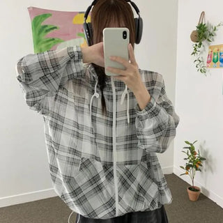 (Under the Air Conditioner / Must-Have Item / Rainy Season Look) Fair Check Summer Jumper