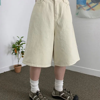 Mega Wide Bermuda Cotton Pants