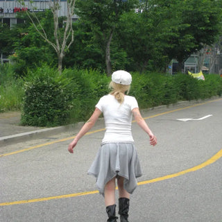 unbalanced skirt
