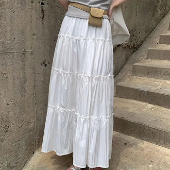 Caroline Frill Long Skirt