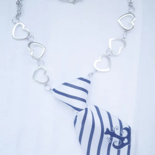 sailor sea love tie necklace