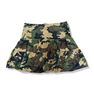*Recommended* MESH CAMO CANCAN SK | Mesh Camo Tiered Skirt
