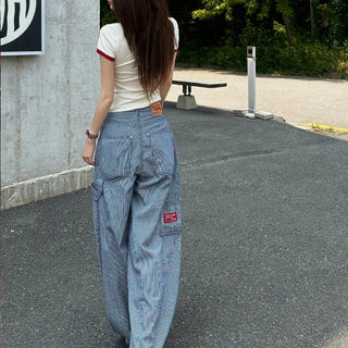 Summer Patch Carpenter Stripe Pants